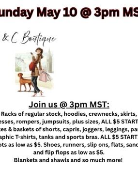 Live today! 3pm MST!